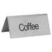 Tent Sign, "Coffee", S/S (12 Each)-cityfoodequipment.com
