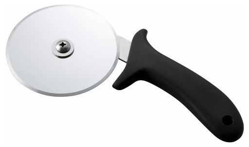 Pizza Cutter, 4"Dia Blade, Black PP Hdl (12 Each)-cityfoodequipment.com