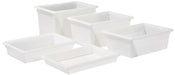 Food Storage Box, 18" x 26" x 12", White, PP (6 Each)-cityfoodequipment.com