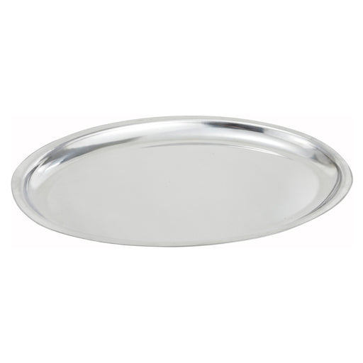 Sizzle Platter, Oval, 11", S/S (12 Each)-cityfoodequipment.com