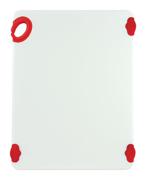 Cutting Board with Hook,15"x20"x1/2",Red (6 Each)-cityfoodequipment.com