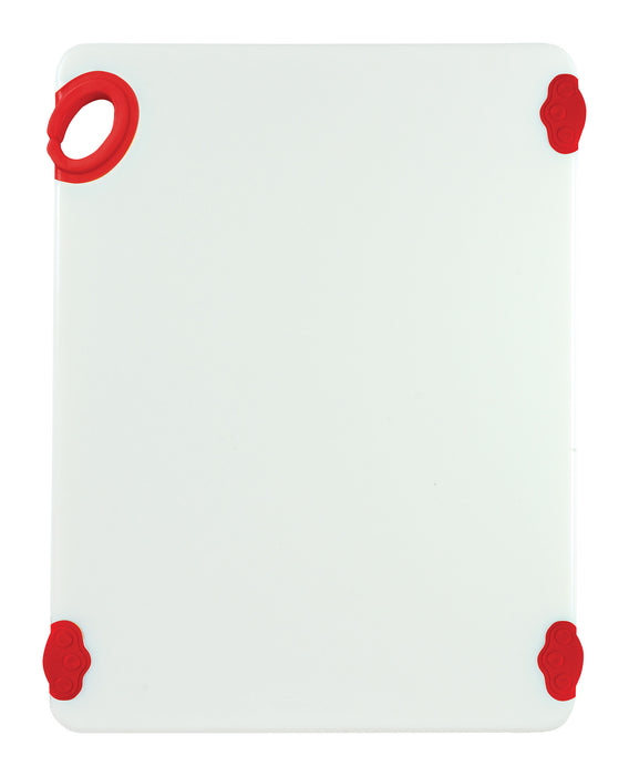 Cutting Board with Hook,15"x20"x1/2",Red (6 Each)-cityfoodequipment.com