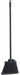 Lobby Broom Set, Flagged, Black Bristles, 30"L Metal Handle, Medium Duty (12 Set)-cityfoodequipment.com