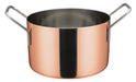 Mini Casserole, 4-3/4"Dia x 3"H, Copper Plated (12 Each)-cityfoodequipment.com