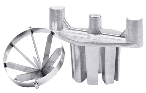 8-Section Wedger,Blade and 2 screws Replacement for FWS- Series (1 Set)-cityfoodequipment.com