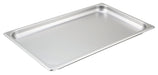 Straight-sided Steam Pan, Full-size, 1-1/4", 25 Ga S/S (6 Each)-cityfoodequipment.com