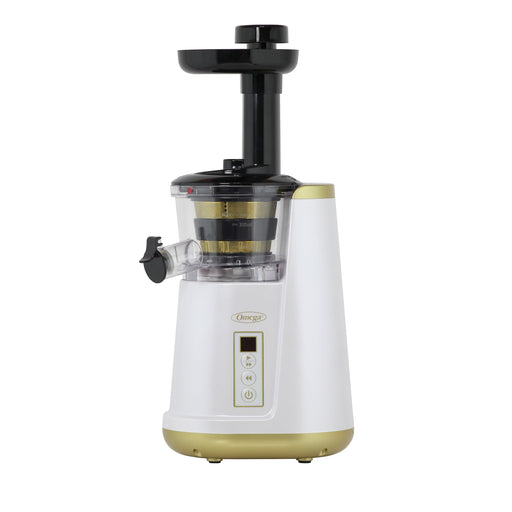 Omega Cold Press 365 Compact Masticating Vertical Juicer, in White-cityfoodequipment.com