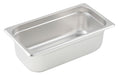 Anti-jam Steam Pan, 1/3 Size, 4", 23 Ga S/S (12 Each)-cityfoodequipment.com
