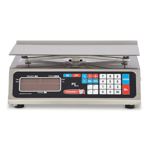 Tor-Rey PC-80L-HS - 80 lb. Digital Price Computing Scale-cityfoodequipment.com