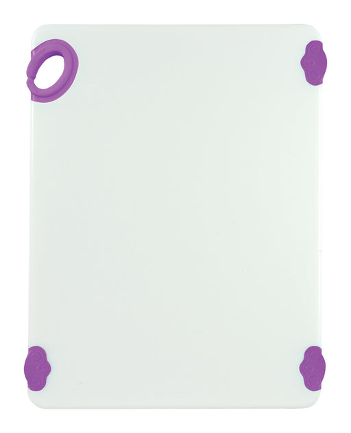 Cutting Board with Hook,15"x20"x1/2",Purple (6 Each)-cityfoodequipment.com