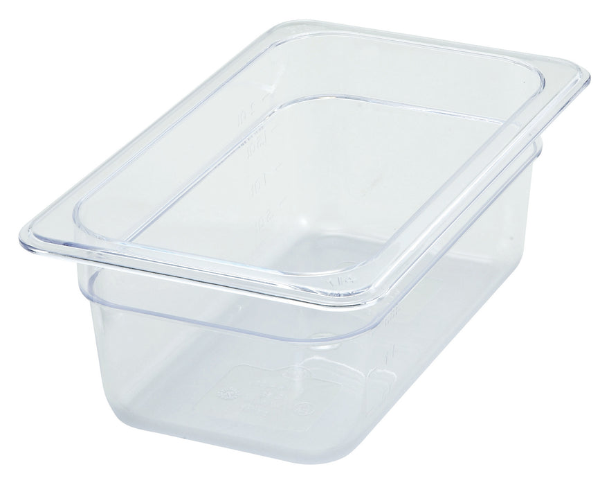 PC Food Pan, 1/4 Size, 4" (12 Each)-cityfoodequipment.com
