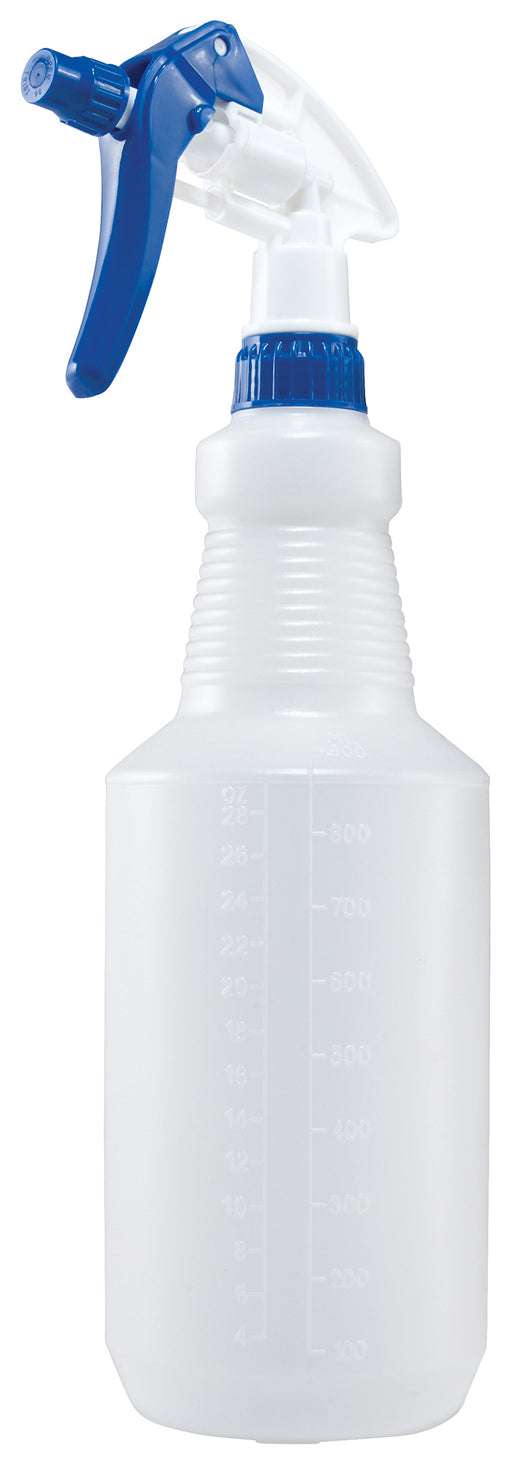 Spray Bottle, 28oz, Plastic, Blue (10 Each)-cityfoodequipment.com