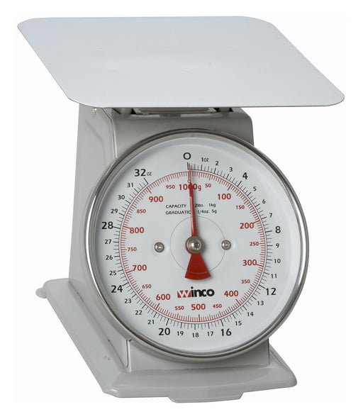 2Lbs Receiving Scale, 6.5" Dial (2 Each)-cityfoodequipment.com