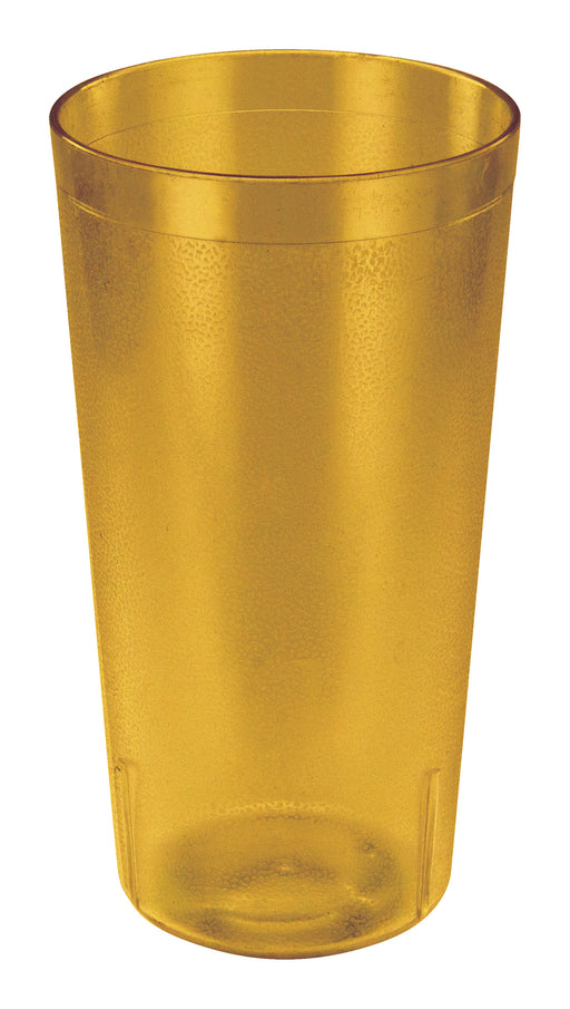 32oz Pebbled Tumblers, Amber (2 Dozen)-cityfoodequipment.com