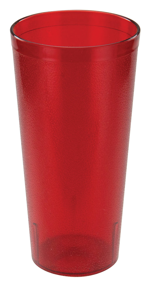 20oz Pebbled Tumblers, Red (2 Dozen)-cityfoodequipment.com