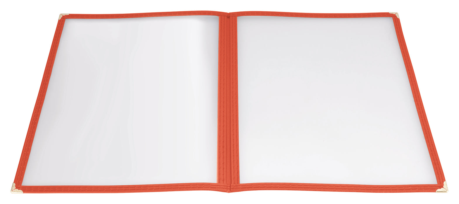 Menu Cover, Double Fold, 9-3/8" x 12-1/8", Red (25 Each)-cityfoodequipment.com