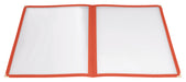 Menu Cover, Double Fold, 9-3/8" x 12-1/8", Red (25 Each)-cityfoodequipment.com