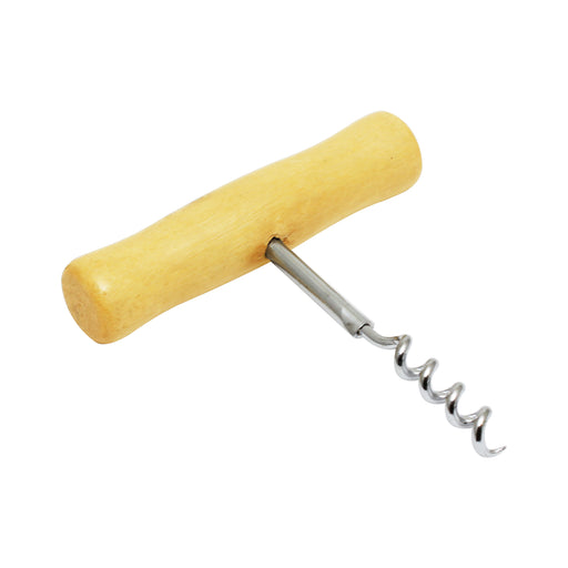 CORK SCREW, WOODEN HANDLE LOT OF 24 (Ea)-cityfoodequipment.com