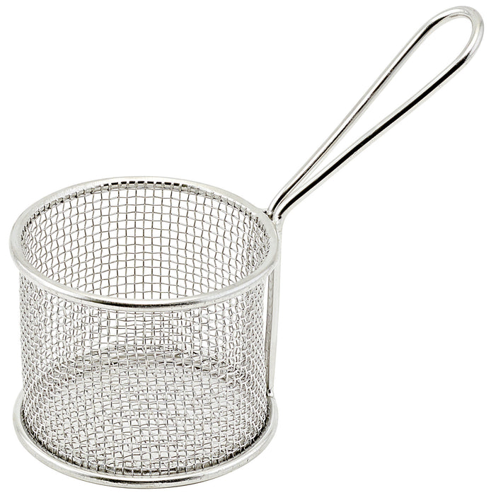 Mini Fry Basket - Round, 3-3/4" Dia x 2-7/8" (12 Each)-cityfoodequipment.com