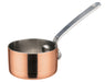 Mini Sauce Pan, 2"Dia x 1-3/16"H, Copper Plated (12 Each)-cityfoodequipment.com