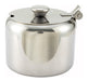Sugar Bowl w/Cover, 10oz, S/S (12 Each)-cityfoodequipment.com