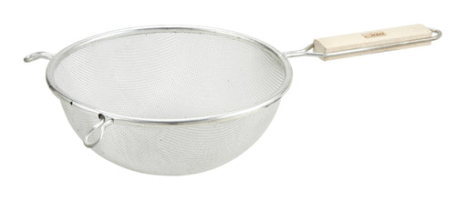 6-1/4" Single Mesh Strainer, Fine, Tin (12 Each)-cityfoodequipment.com