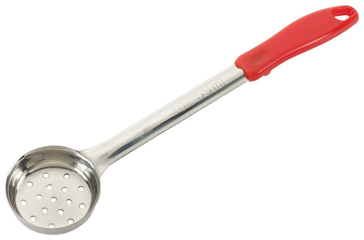 2oz Perf Food Portioner, One-piece, Red, S/S (12 Each)-cityfoodequipment.com