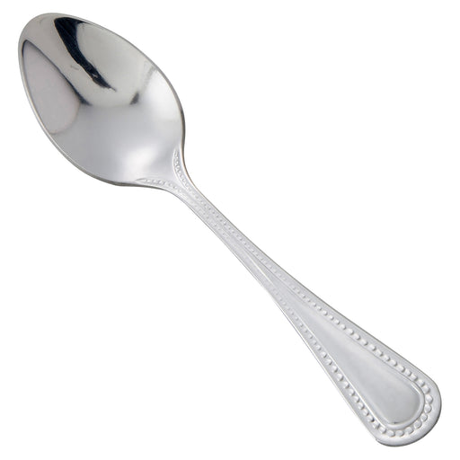 Dots Demitasse Spoon, 18/0 Heavyweight (50 Dozen)-cityfoodequipment.com