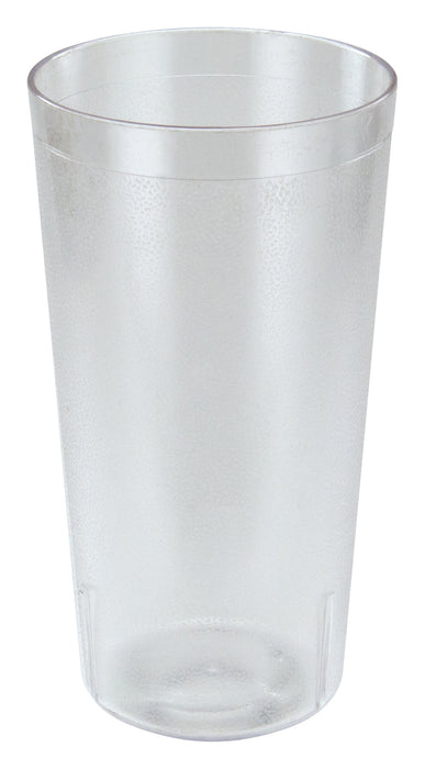 32oz Pebbled Tumblers, Clear (2 Dozen)-cityfoodequipment.com
