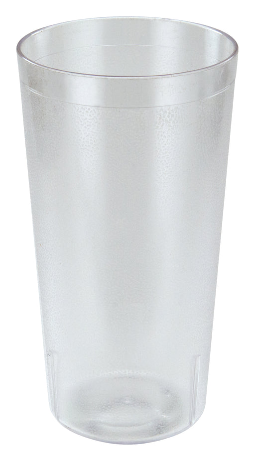 32oz Pebbled Tumblers, Clear (2 Dozen)-cityfoodequipment.com