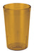 9-1/2oz Pebbled Tumblers, Amber (6 Dozen)-cityfoodequipment.com