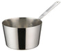 Mini Taper Sauce Pan, 4"Dia x 2-3/8"H, Stainless Steel (12 Each)-cityfoodequipment.com