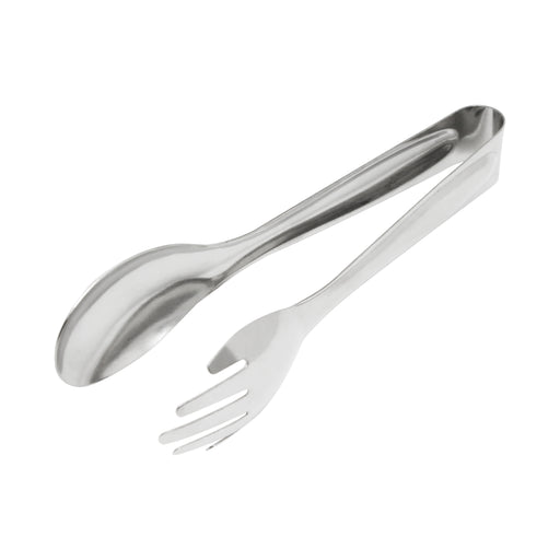 Thunder Group SLTTMN008 8"L Stainless Serving Tongs - 12, (each)-cityfoodequipment.com