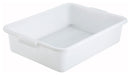 5" Dish Box, Standard Weight, White (12 Each)-cityfoodequipment.com