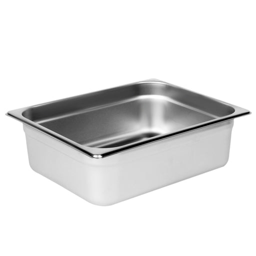 Thunder Group STPA3124 Half Size Steam Pan, Stainless - 6, (each)-cityfoodequipment.com