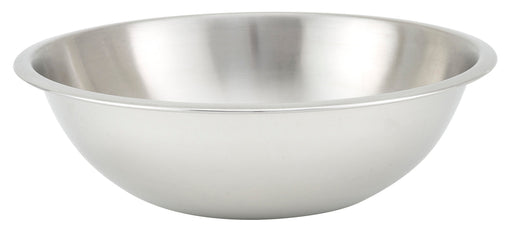 4qt Mixing Bowl, Shallow, Heavy-duty S/S,0.65mm (12 Each)-cityfoodequipment.com