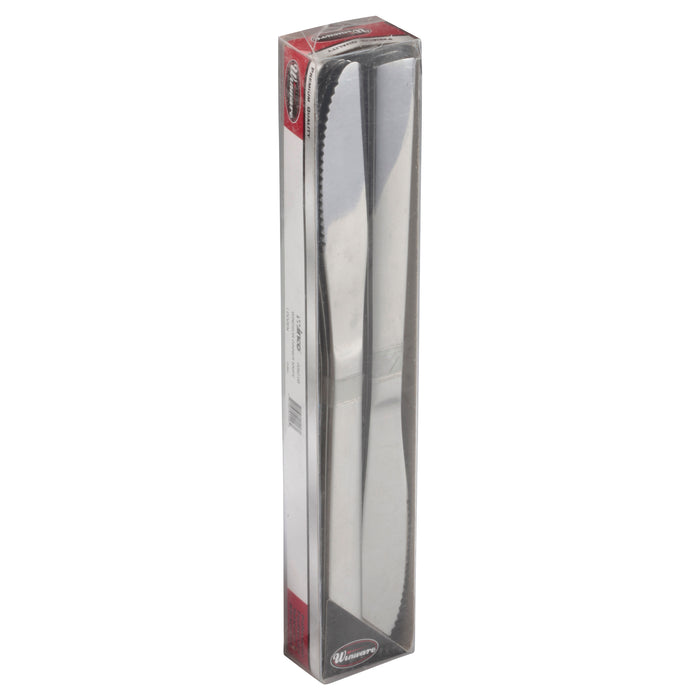 Windsor Dinner Knife, 1doz/pk, 18/0 Medium Weight (24 Pack)-cityfoodequipment.com