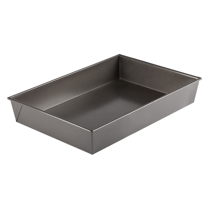 Rectangular Cake Pan 18" x 12" x 3", Aluminized Steel (6 Each)-cityfoodequipment.com