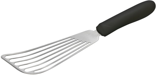 Fish Spatula, Black PP Hdl, 6-3/4" x 3-1/4" Blade (12 Each)-cityfoodequipment.com