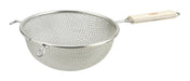 6-1/4" Double Mesh Strainer, Fine, Tin (12 Each)-cityfoodequipment.com