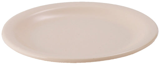 5-1/2" Melamine Round Plates, Tan (8 Dozen)-cityfoodequipment.com